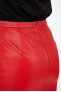 Pantalon cuir, jupe en cuir Sélection Cesare Nori SEVERINE Rouge