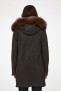Manteau cuir, 3/4 et peau lainée Levinsky ABELLA/85 MARRON