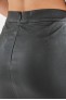 Pantalon cuir, jupe en cuir Cesare Nori STRETCH SKIRT Noir