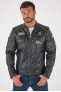 Blouson et veste cuir pour homme 24h Le Mans  IRON LE MANS Noir