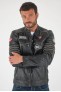 Blouson et veste cuir pour homme 24h Le Mans  IRON LE MANS Noir