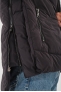 Doudoune Femme courte à capuche BLONDE N°8 SNOW Noir DTM 2020