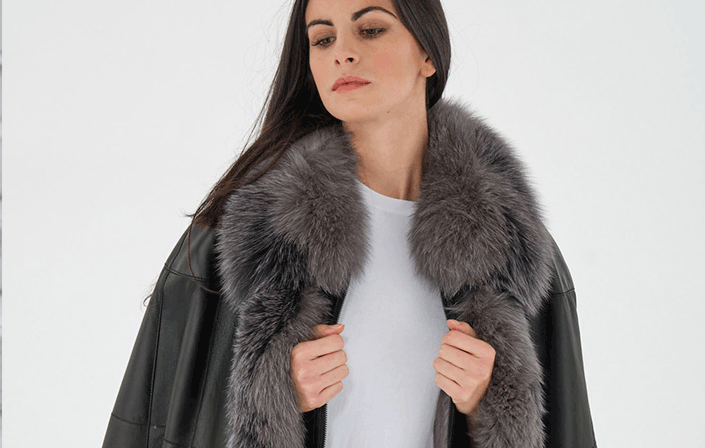 Poncho, women’s cape coat | Cesare Nori
