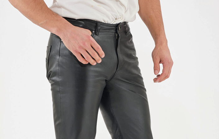 Men's leather pants | Cesare Nori