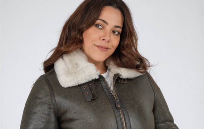Women's Shearling and Leather Bomber Jacket | Cesare Nori, since 1955
